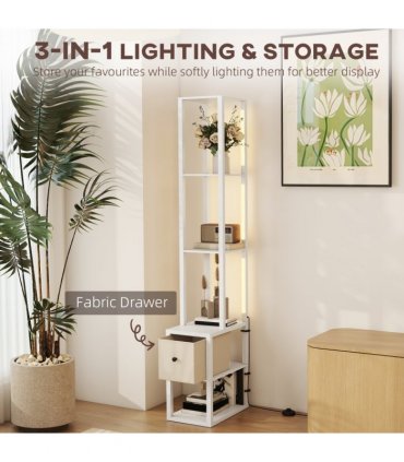 Bathroom Storage Cabinet-White