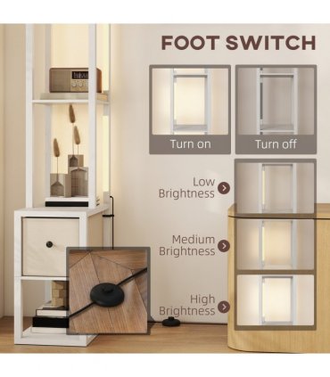 Bathroom Storage Cabinet-White