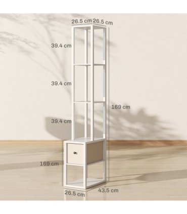 Bathroom Storage Cabinet-White