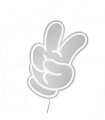 YELLOWPOP DISNEY GLOVE PEACE