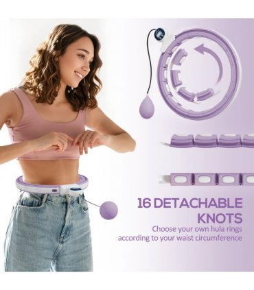 Weighted hula hoop