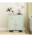 Three drawer shoe cabinet