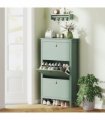 Three drawer shoe cabinet