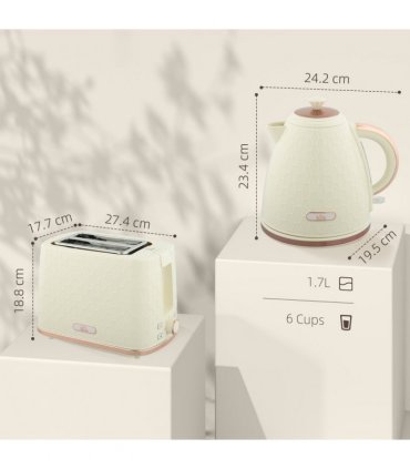 Kettle and Toaster Set