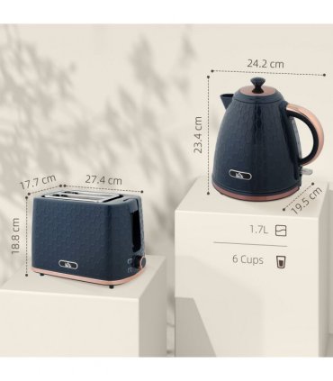 Kettle and Toaster Set