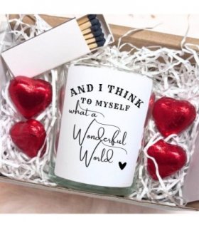 What A Wonderful World Candle Gift Set