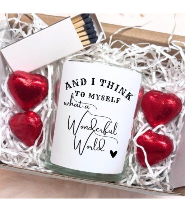 What A Wonderful World Candle Gift Set