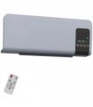 HOMCOM 2000W Wall Mounted Ceramic Heater with Remote Control for Home, Grey