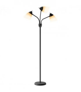 HOMCOM Arc Tree Floor Lamp with 3000K/4500K/6500K Colour Temperatures Black