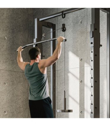 Weight Cable Pulley System for Home Gym with Universal Loading Pin
