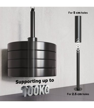 Weight Cable Pulley System for Home Gym with Universal Loading Pin