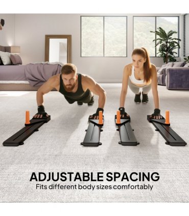 SPORTNOW Push Up Board Set of 2, Portable Press Up Board for Home Gym