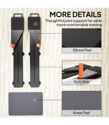 SPORTNOW Push Up Board Set of 2, Portable Press Up Board for Home Gym