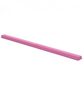 SPORTNOW 7.7FT Folding Gymnastics Balance Beam with Anti-Slip Base, Pink