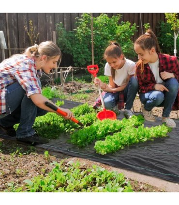 Outsunny 2 x 100m Weed Membrane, Heavy Duty Weed Control Membrane