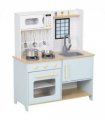 AIYAPLAY Play Kitchen, Kids Kitchen Playset with Light & Sound Stove