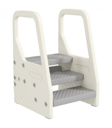 AIYAPLAY Toddler Tower, Adjustable 3 Step Kitchen Stool Helper for 2-5 Years