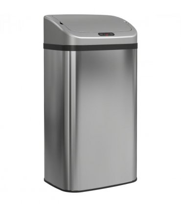 HOMCOM 48L Sensor Bin, Stainless Steel Kitchen Bin with Automatic Close