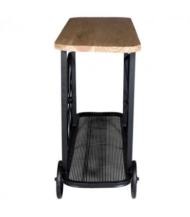 Craft Wheel Console Table