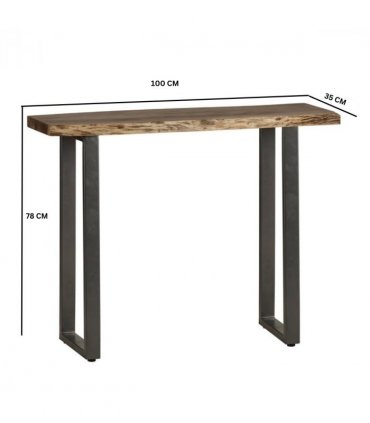 Baltic Live Edge Console Table