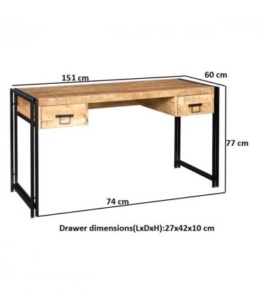 Cosmo Industrial Desk