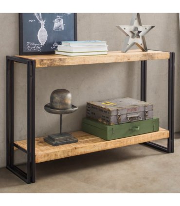 Cosmo Industrial Console Table