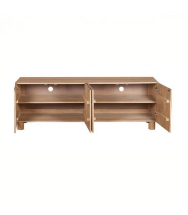 Austin Solid Wood Large Low Board Tv Cabinet