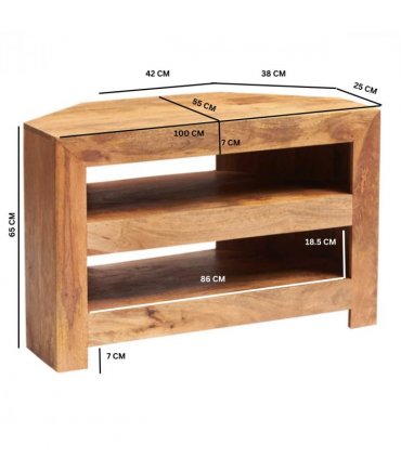 Toko Light Mango Corner Tv Unit