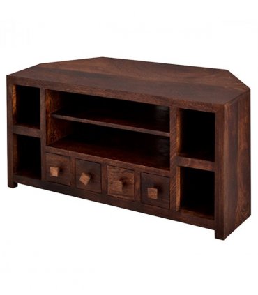 Toko Dark Mango Corner Tv Unit