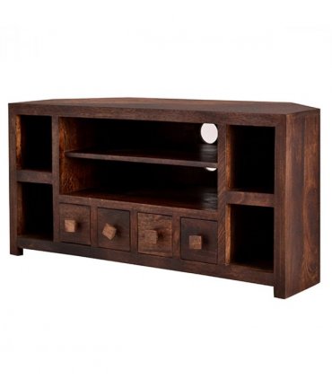 Toko Dark Mango Corner Tv Unit