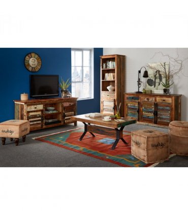 Coastal Large Tv Media Credenza