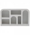 Geo Geometric Medium Sideboard / Display Cabinet / Bookshelf