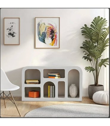 Geo Geometric Medium Sideboard / Display Cabinet / Bookshelf