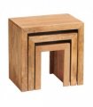 Toko Light Mango Nest Of 3 Tables