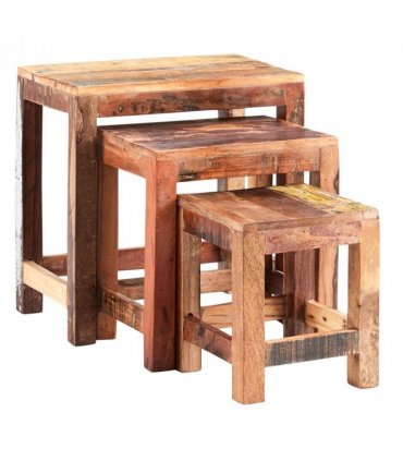 Coastal  Nest Of 3 Tables