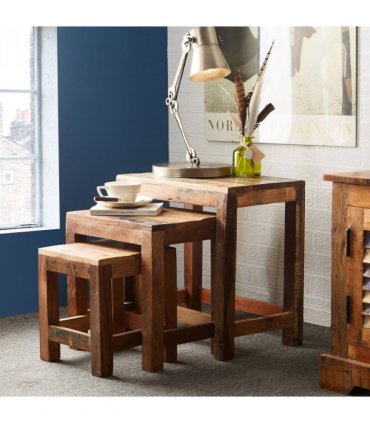 Coastal  Nest Of 3 Tables