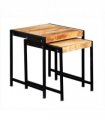 Cosmo Industrial Nest Of 2 Tables