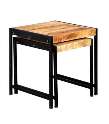 Cosmo Industrial Nest Of 2 Tables