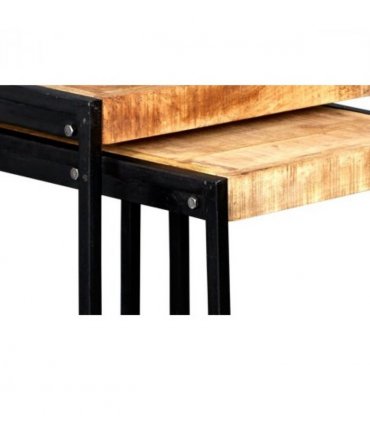 Cosmo Industrial Nest Of 2 Tables