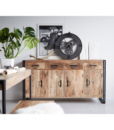 Cosmo Industrial Extra Large Sideboard