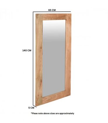 Surrey Solid Wood Frame Mirror Extra Long