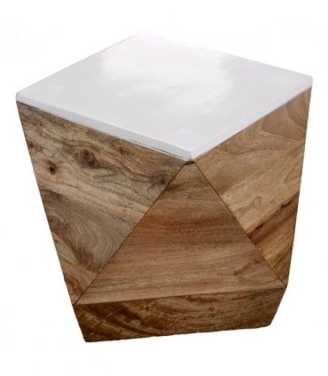 Alfie Side Table Solid Mango Wood