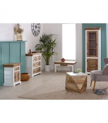 Alfie Side Table Solid Mango Wood