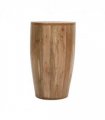 Surrey Solid Wood Drum Side Table