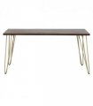 Dark Gold Dining Table