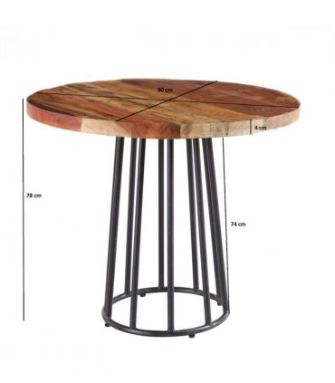 Coastal Round Dining Table