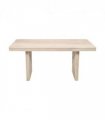 Hudson Carved Mango Wood Dining Table 6 Seater