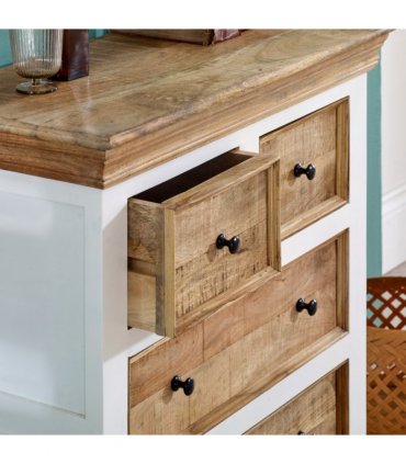Alfie Solid Mango Wood 4 Chest Of Drawers