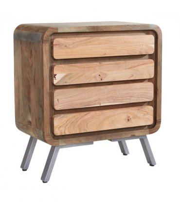 Aspen 4 Drawer Wide Chest