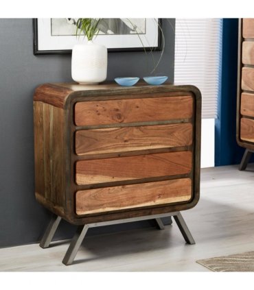 Aspen 4 Drawer Wide Chest